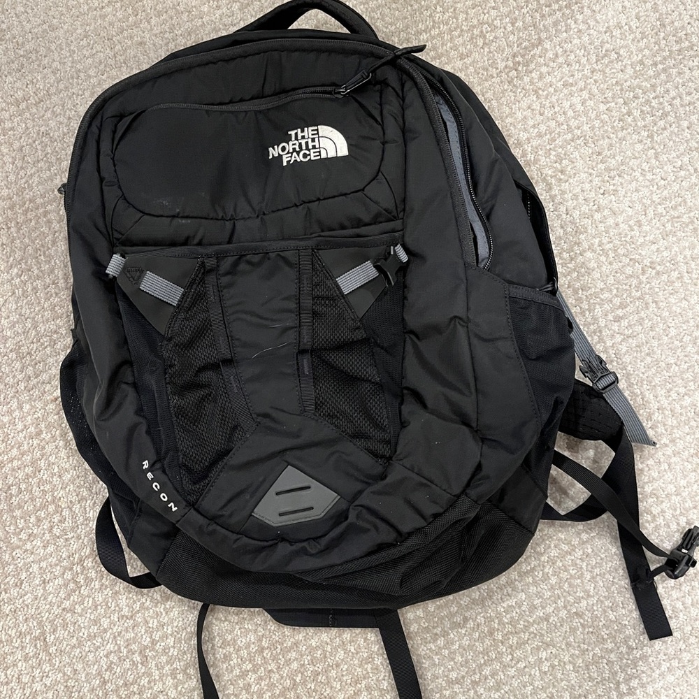 The NorthFace Black Backpack- great condition